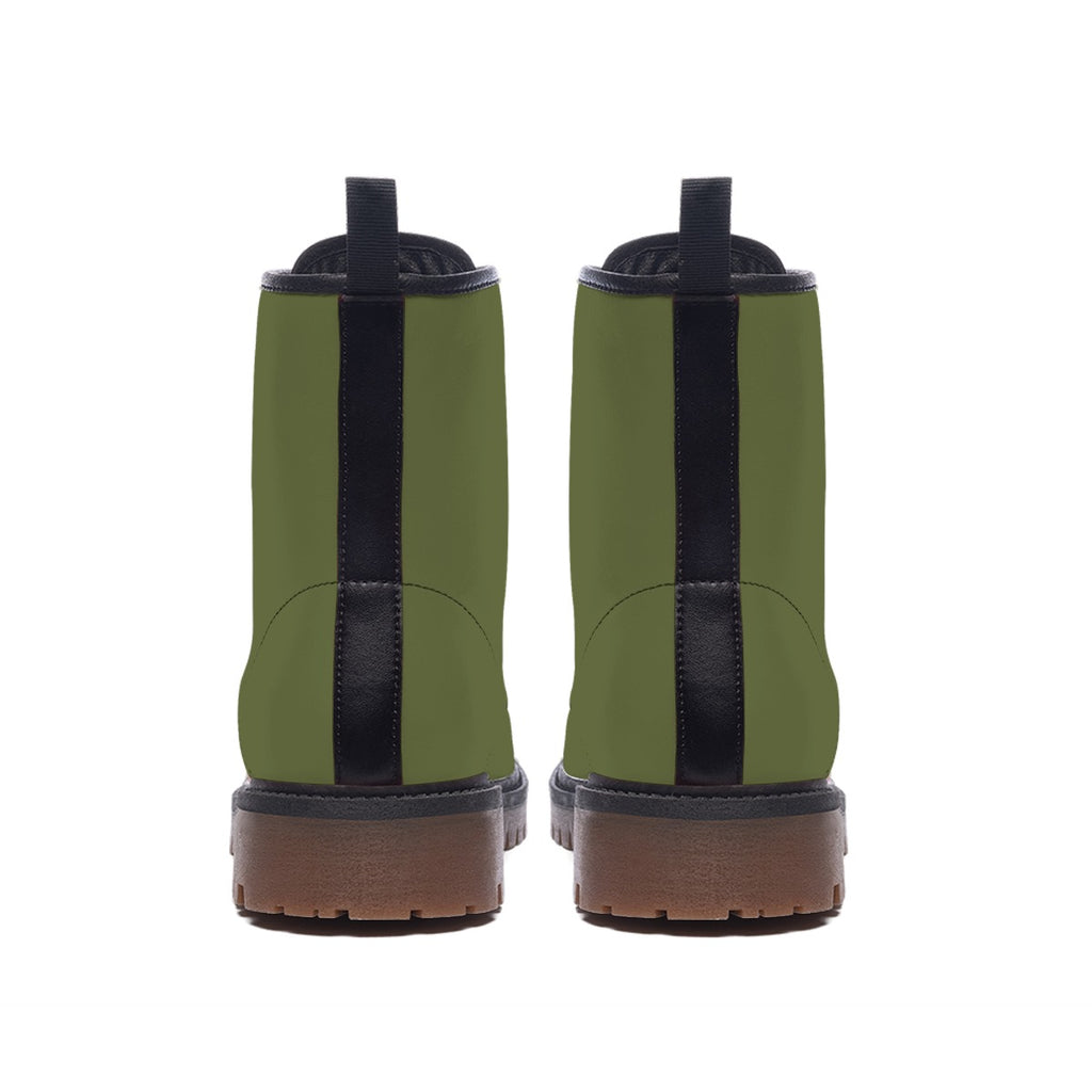 Military Green - Men's Martin Short Boots