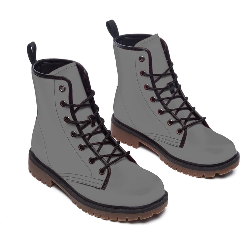 Ash Grey - Men's Martin Short Boots