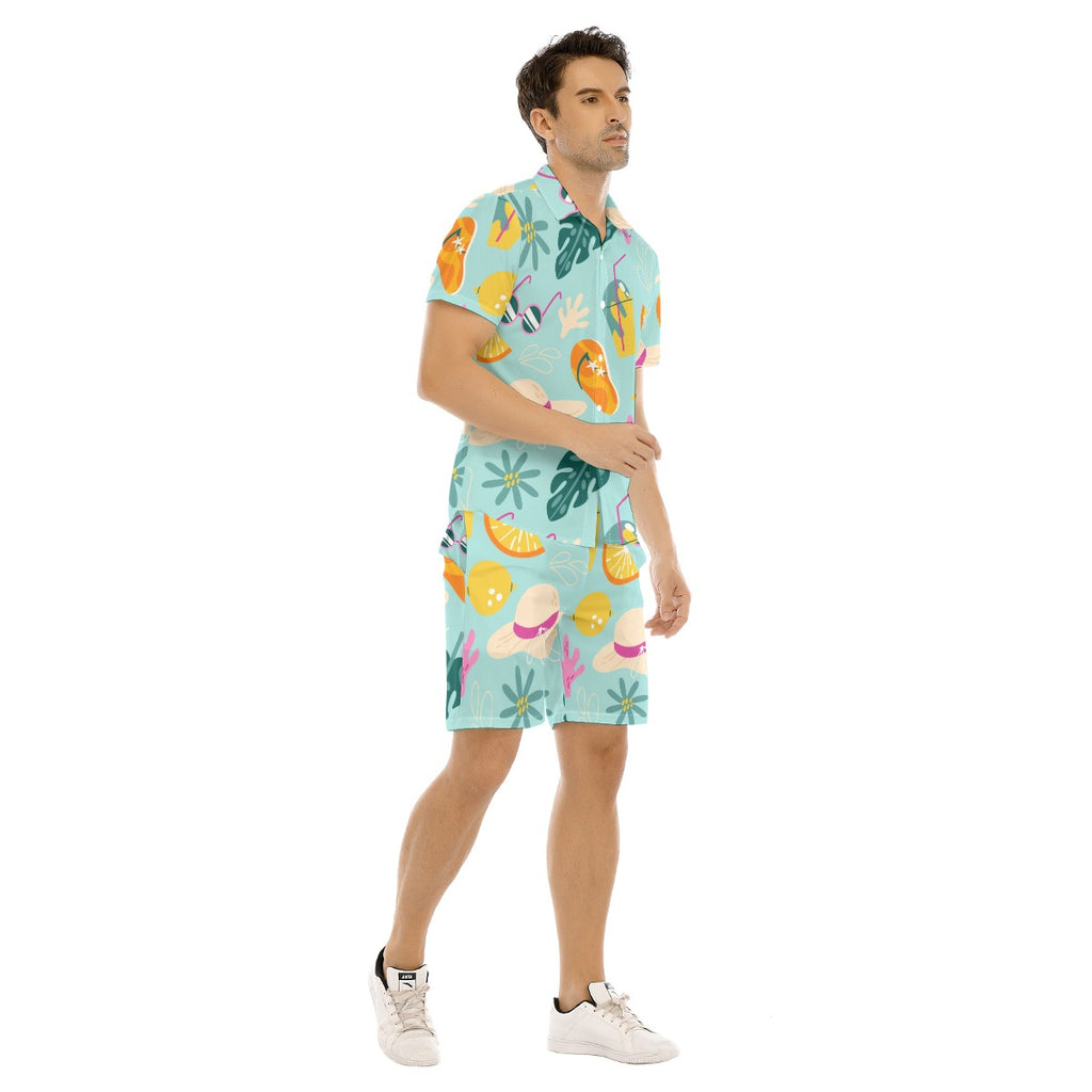 Tide Rebel - Men's Short Sleeve Shirt Set