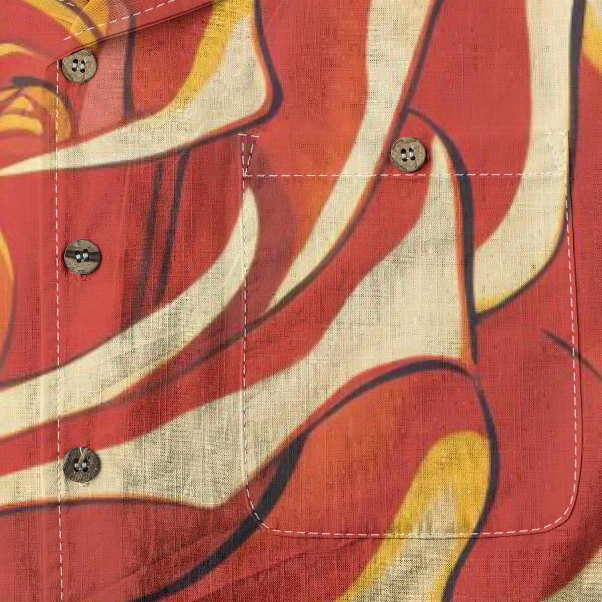 Rose IX - Designer Shirt - 100% Cotton