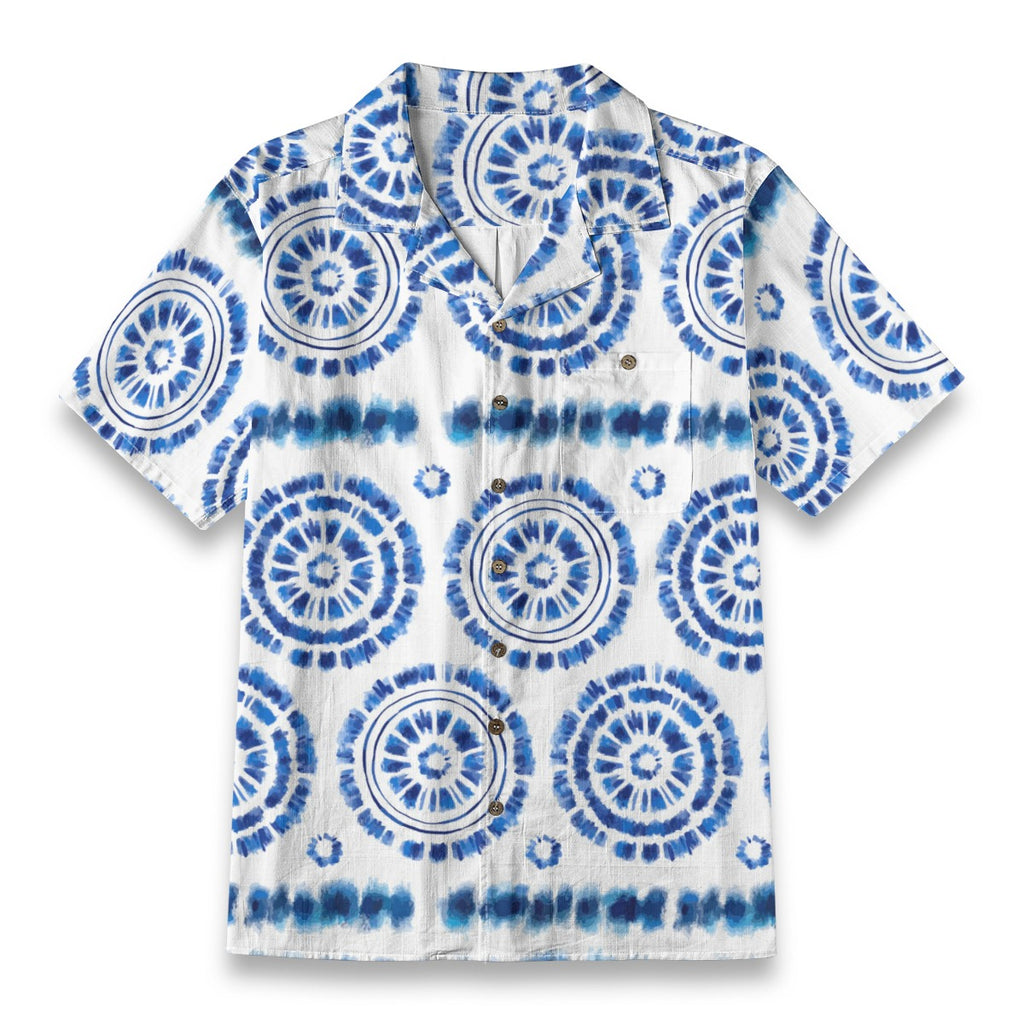 Retro Indian Print XII - Designer Shirt - 100% Cotton