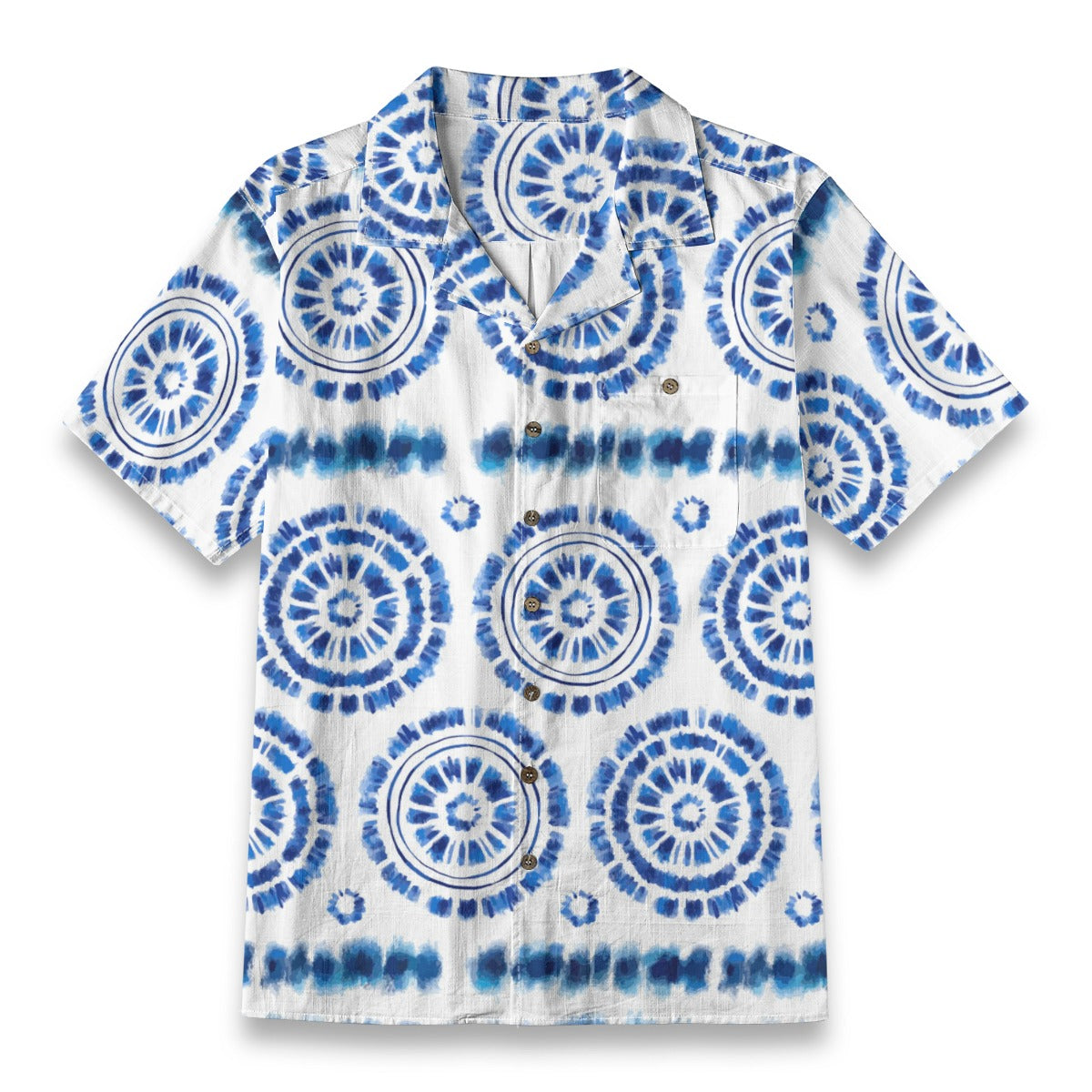 Retro Indian Print XII - Designer Shirt - 100% Cotton