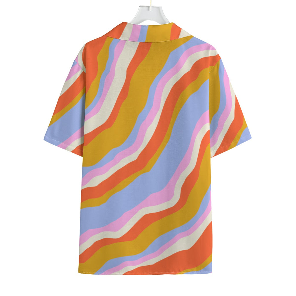 Candyfloss - Men's Faux Linen Hawaiian Shirt