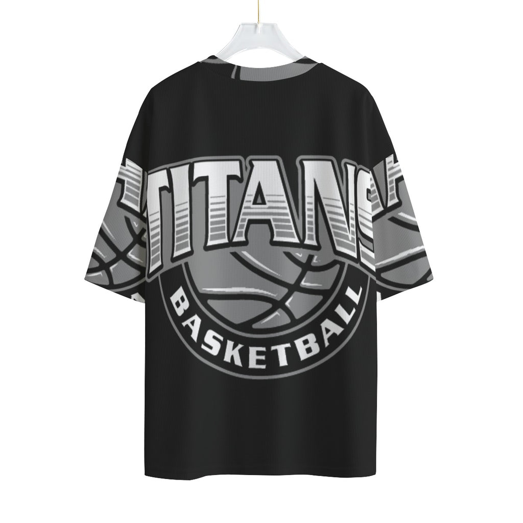 Go Titans- Unisex Drop-shoulder T-shirt