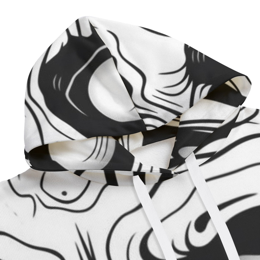 Skull I - Unisex Plus Fleece Pullover Hoodie