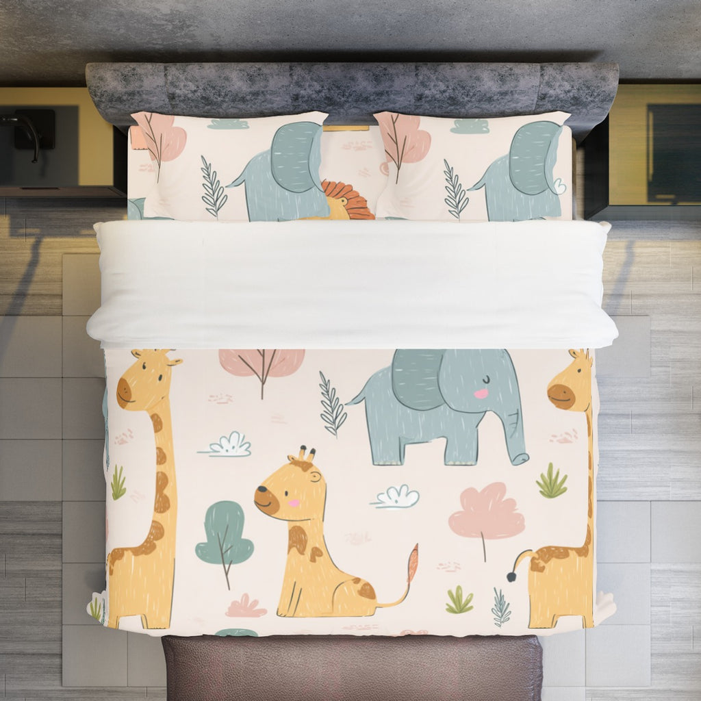 Jungle Safari I -Four-piece Duvet Cover Set