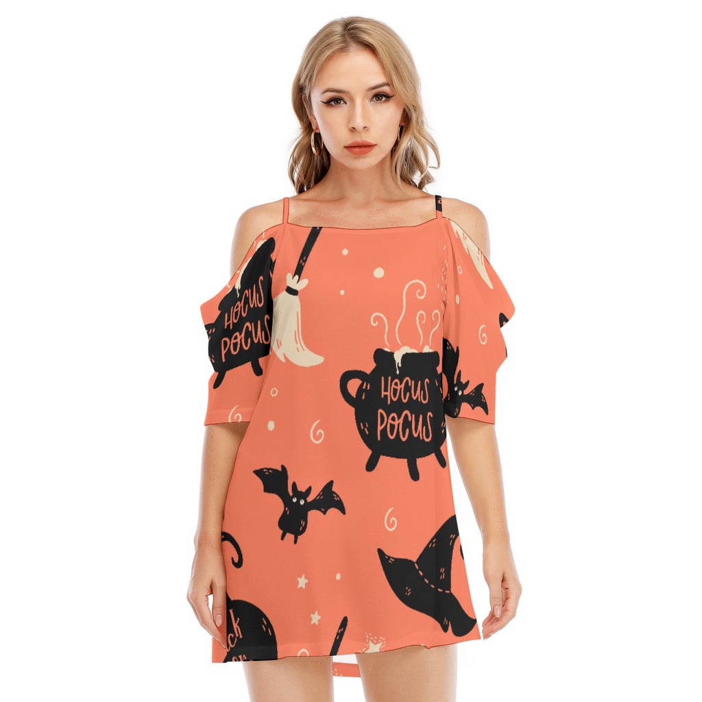 Potion II - Women's Off-shoulder Cami Dress