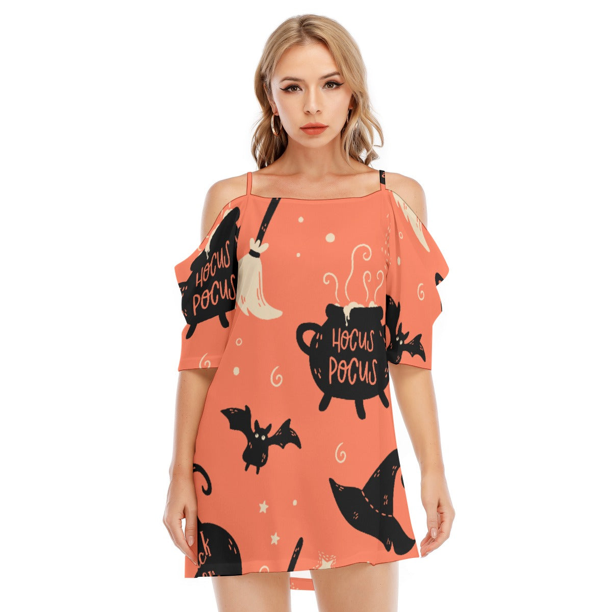 Potion II - Women's Off-shoulder Cami Dress