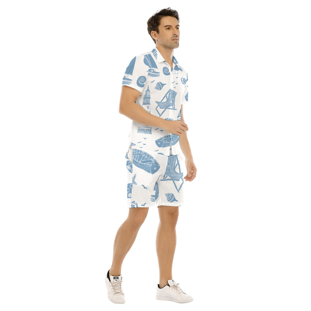 Shoreline Salt - Men's Short Sleeve Shirt Set