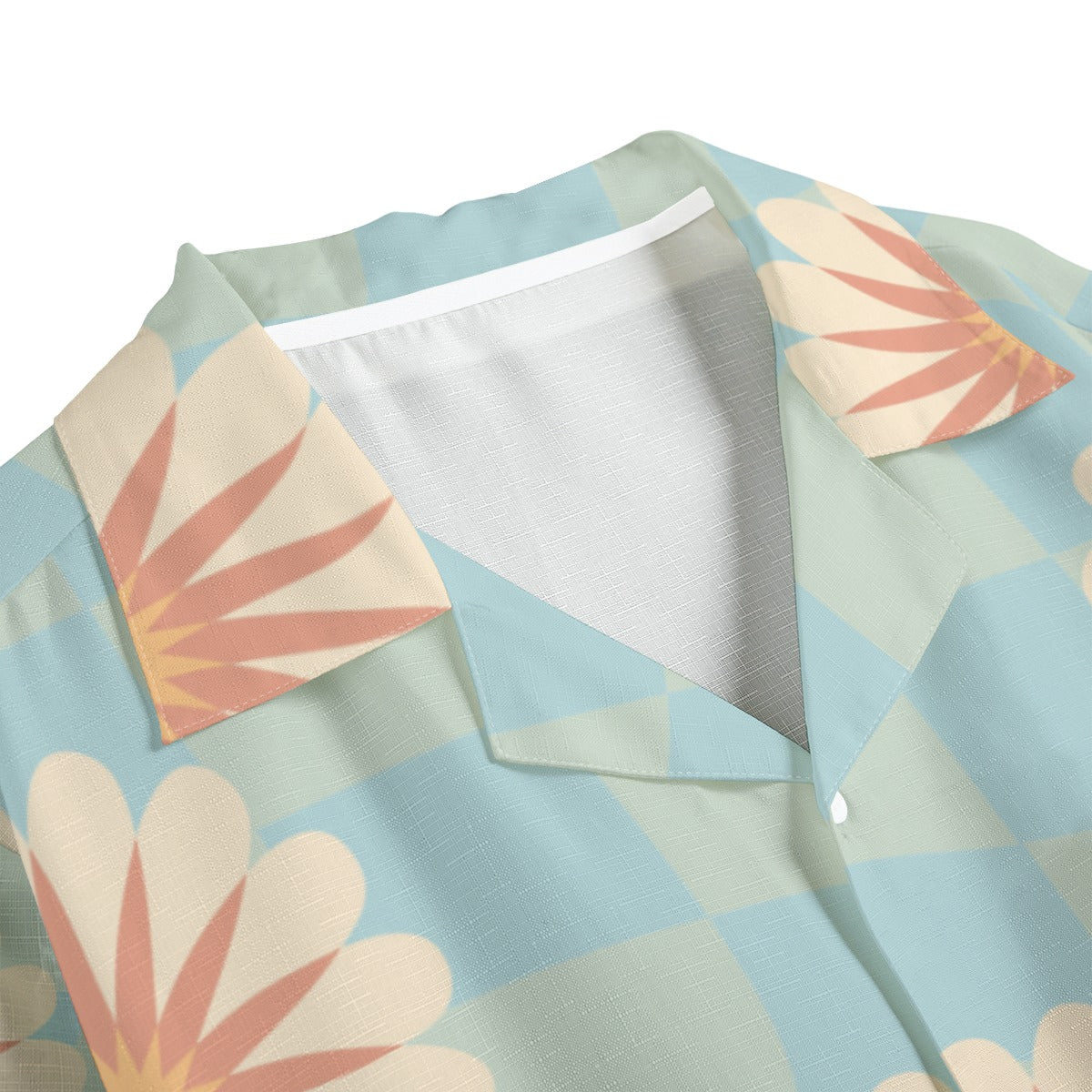 Viva -  Men's Faux Linen Hawaiian Shirt