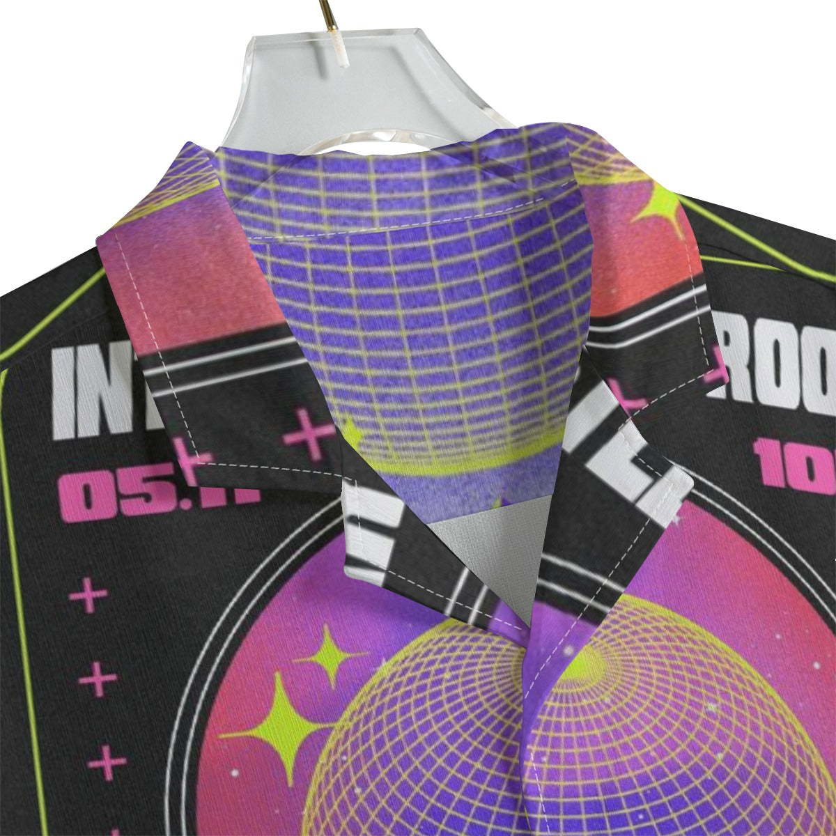 Interstellar Groove - Men's Textured Clubwear Shirt