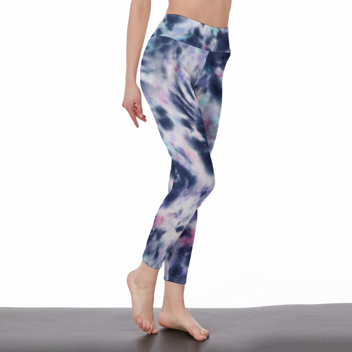 Women's High Waist Leggings | Side Stitch Closure