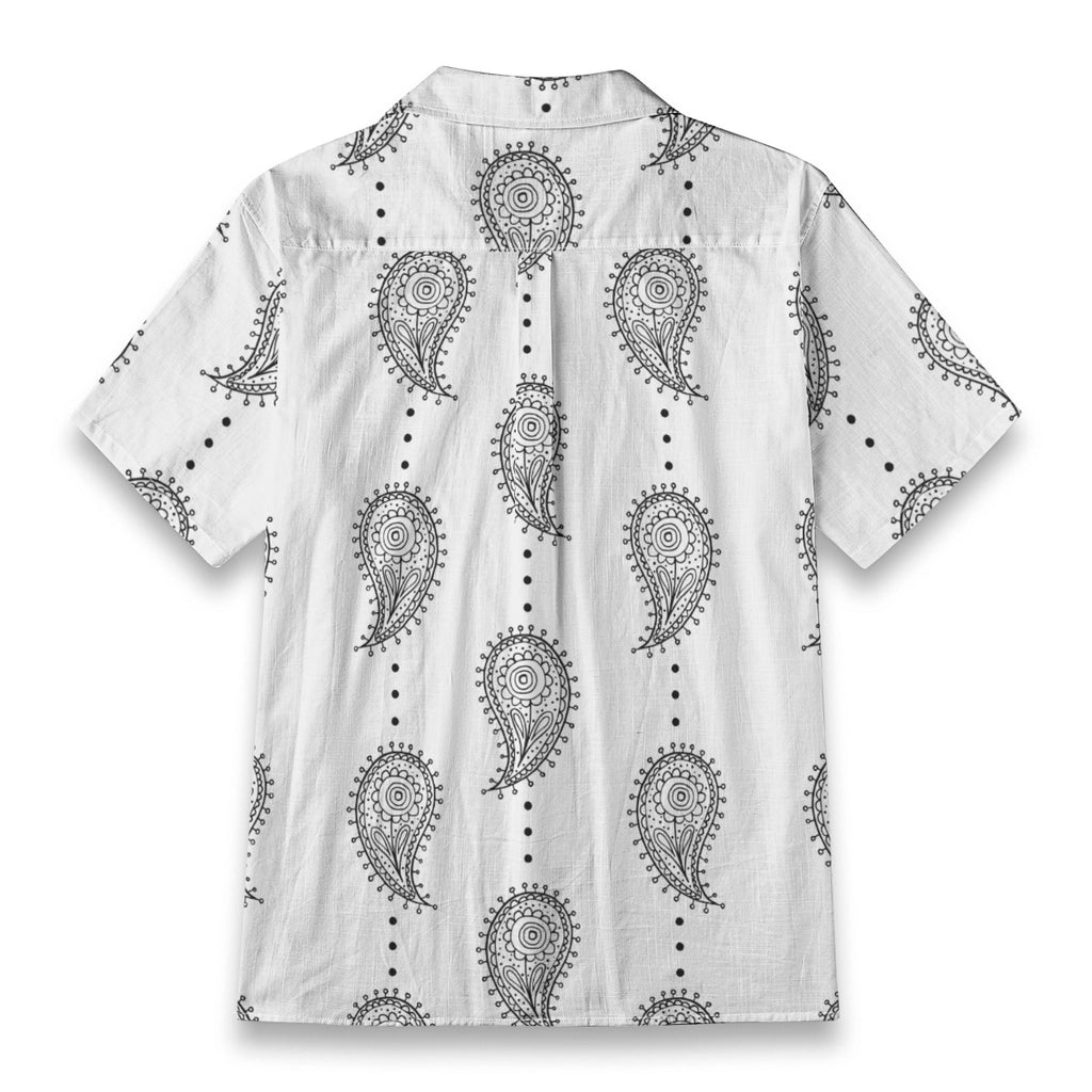 Retro Indian Print XIII - Designer Shirt - 100% Cotton