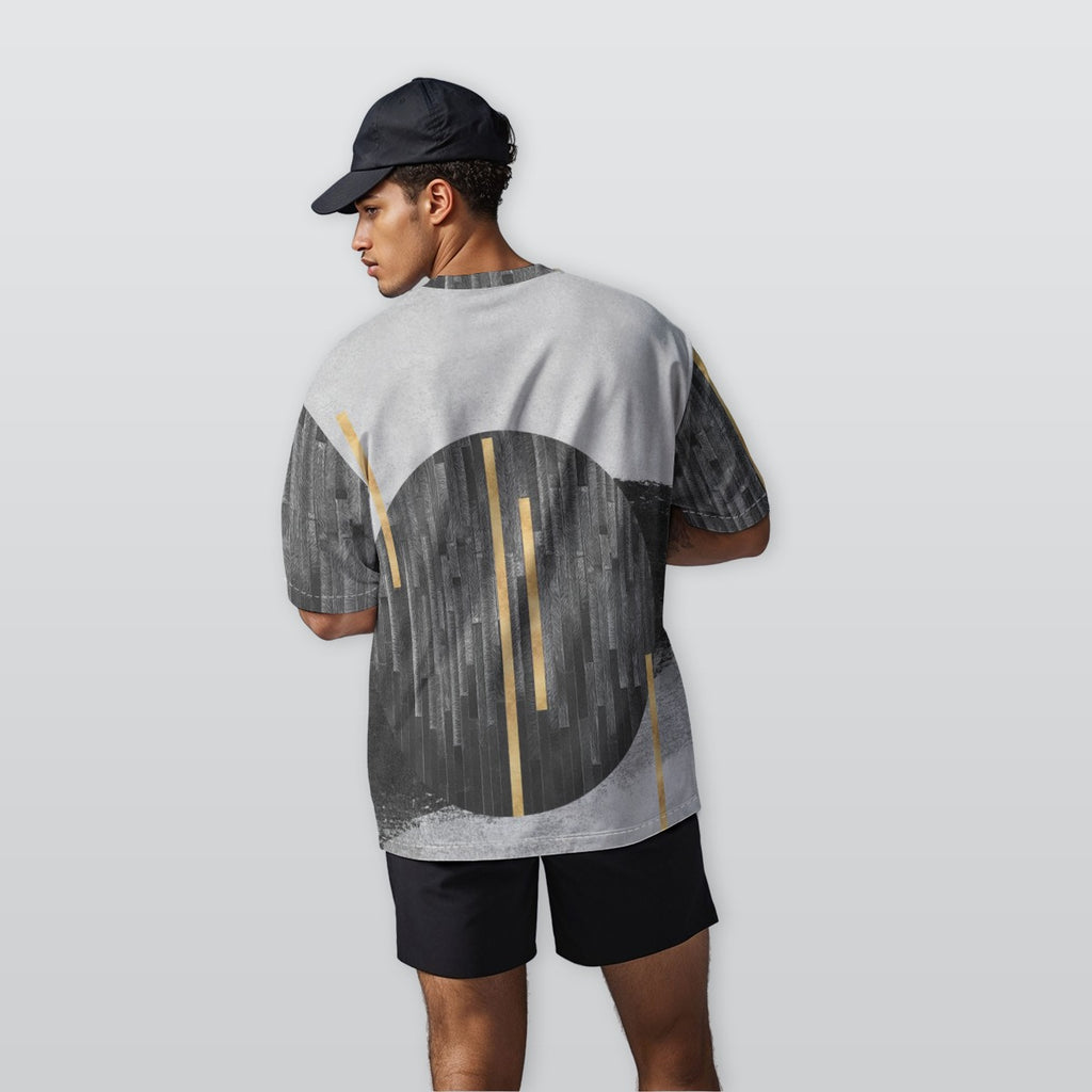 Lunar Code - Oversize Crewneck T-Shirt - 100% Cotton