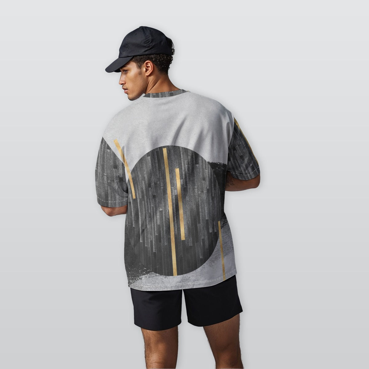Lunar Code - Oversize Crewneck T-Shirt - 100% Cotton