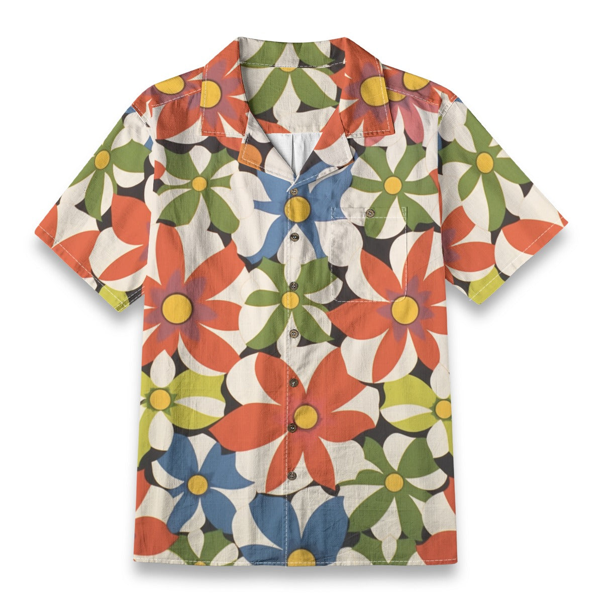 Poonthottam II - Designer Shirt - 100% Cotton