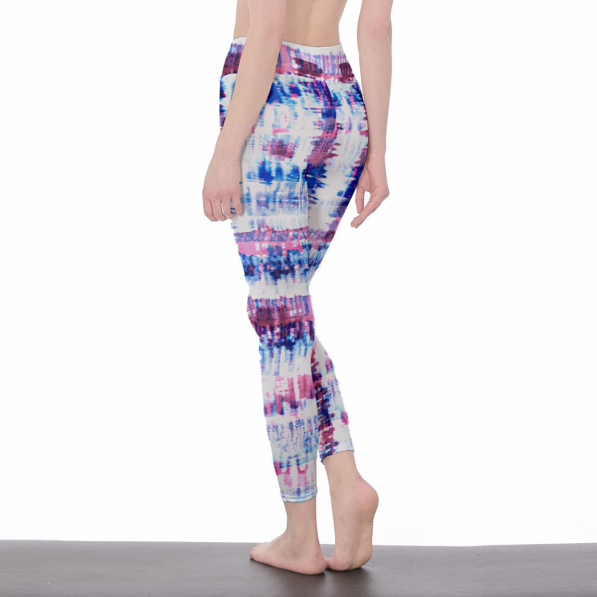 Women's High Waist Leggings | Side Stitch Closure