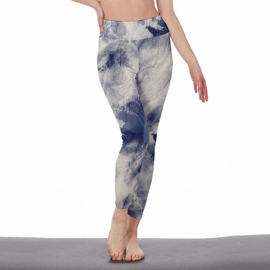 Women's High Waist Leggings | Side Stitch Closure