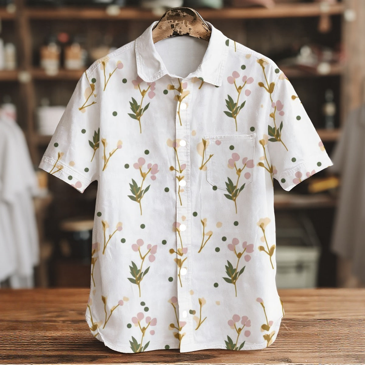 Deco -  Men's Short Sleeve Shirt With Pockets
