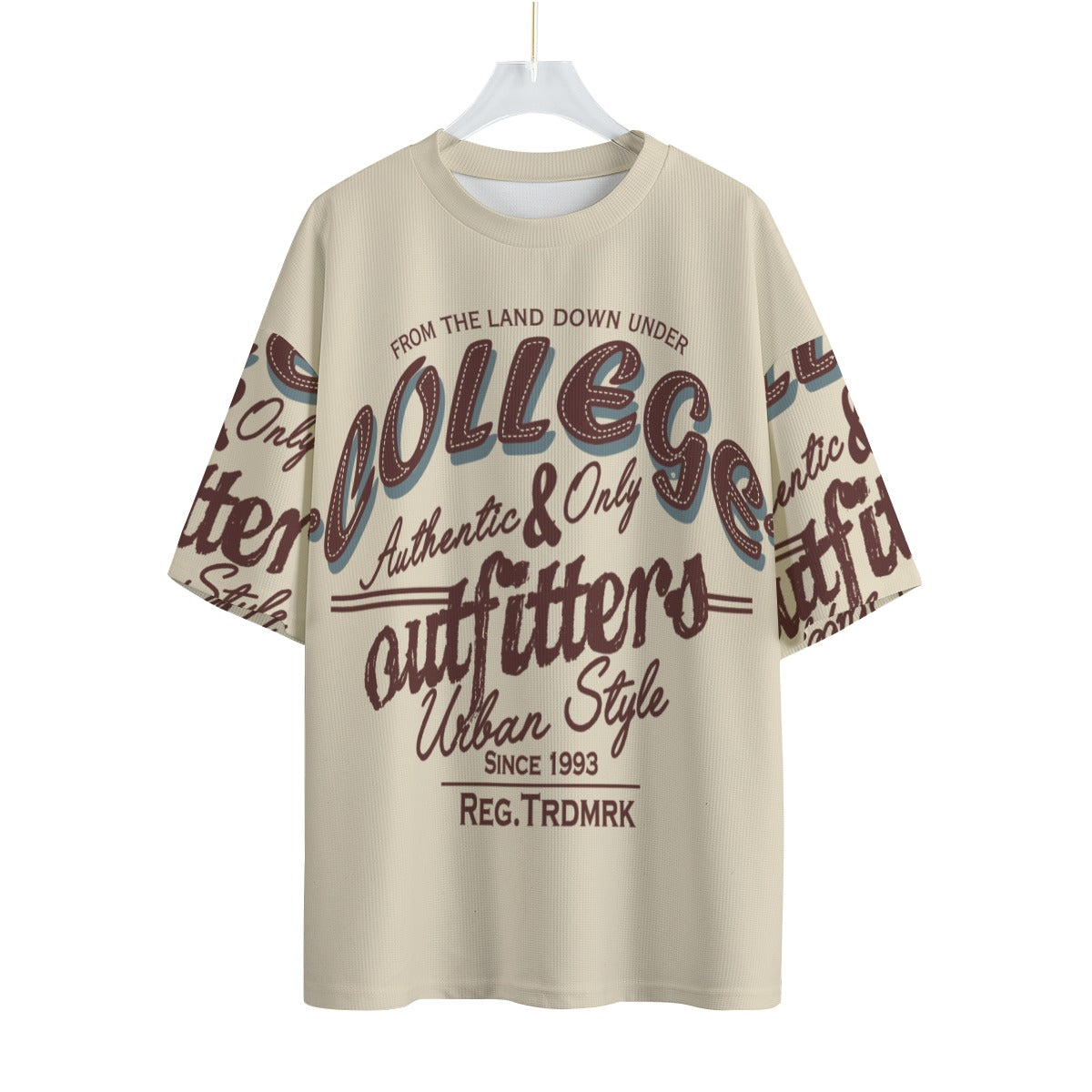 Retro Runners - Unisex Drop-shoulder T-shirt