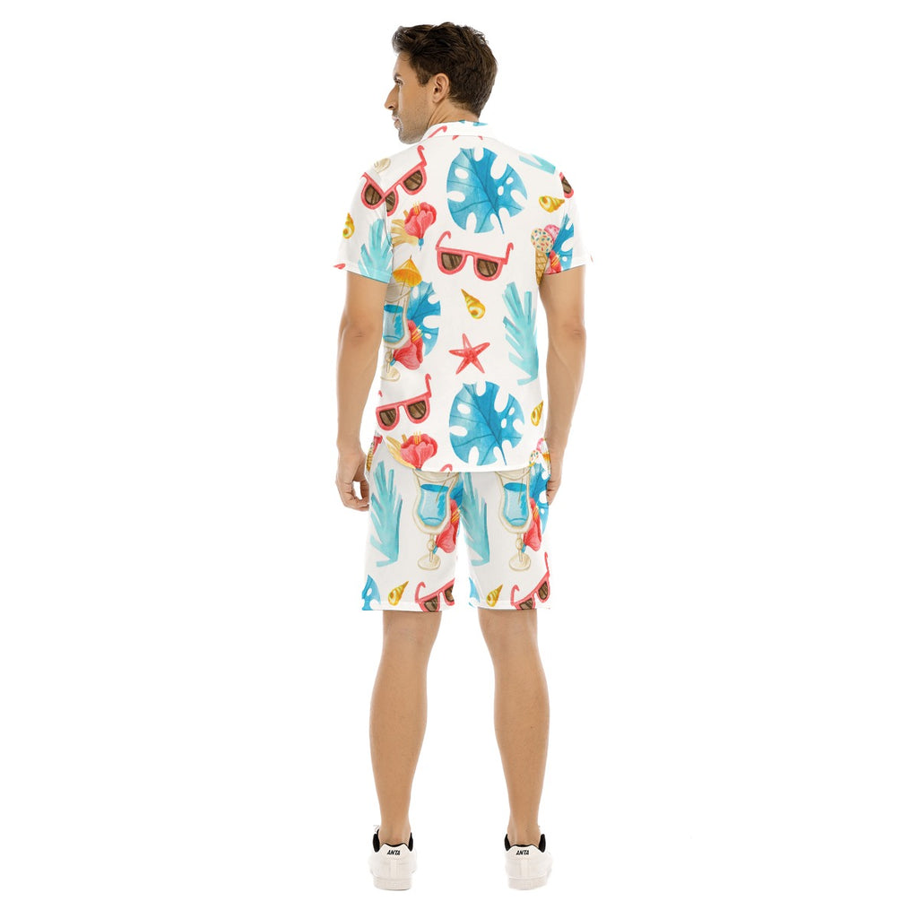 Cool Breeze -  Men's Short Sleeve Shirt Set