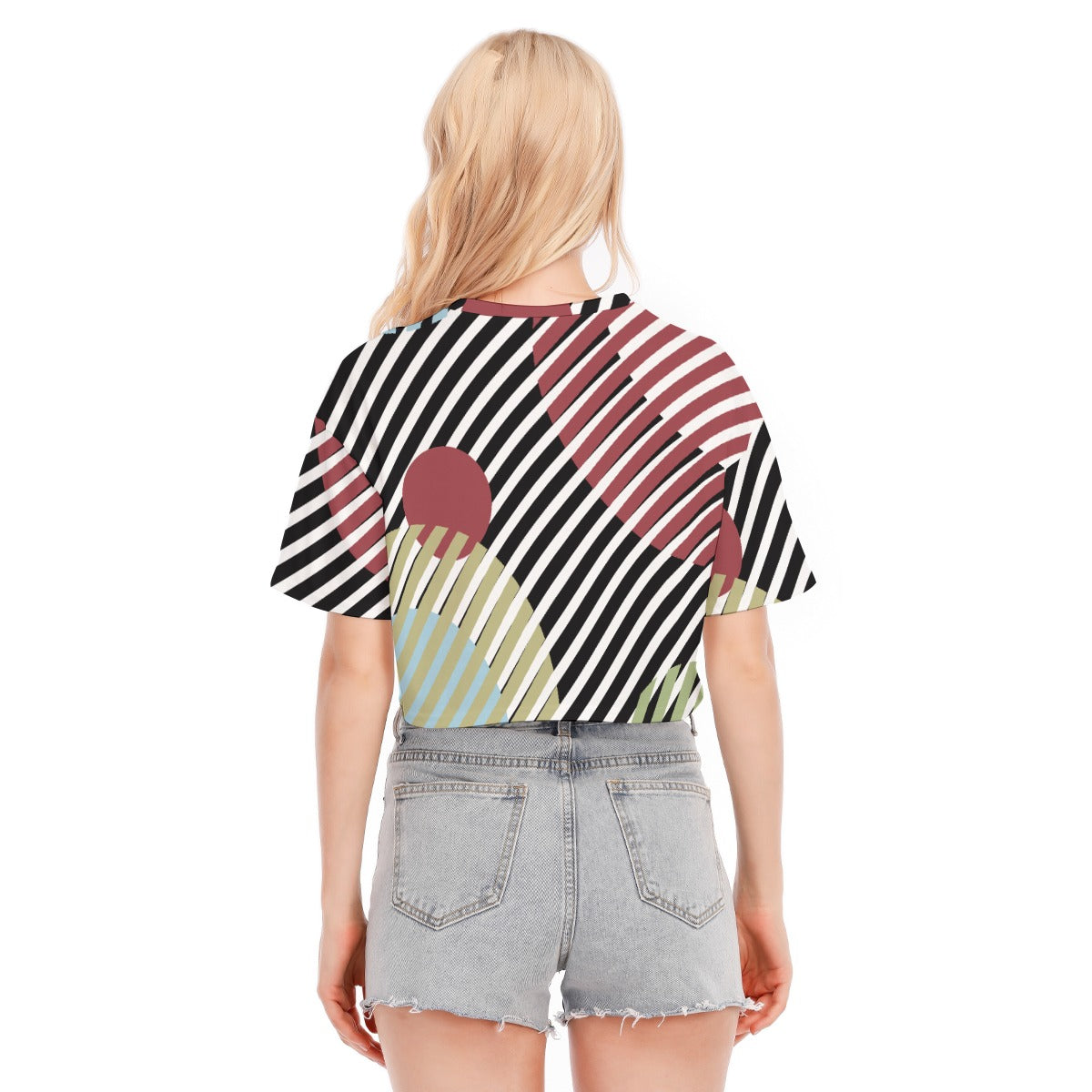 Vector Dawn - Women's Cropped T-shirt - 100 % Cotton