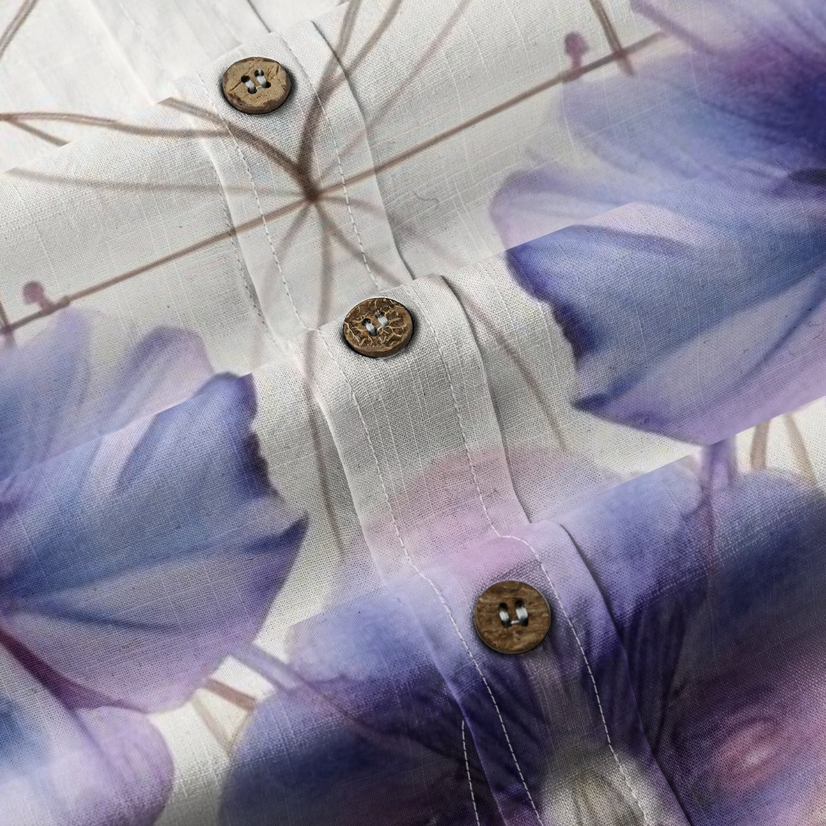 Shankupushpam - Designer Shirt - 100% Cotton