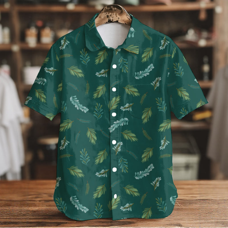 Tinsel -Men's Short Sleeve Shirt With Pockets