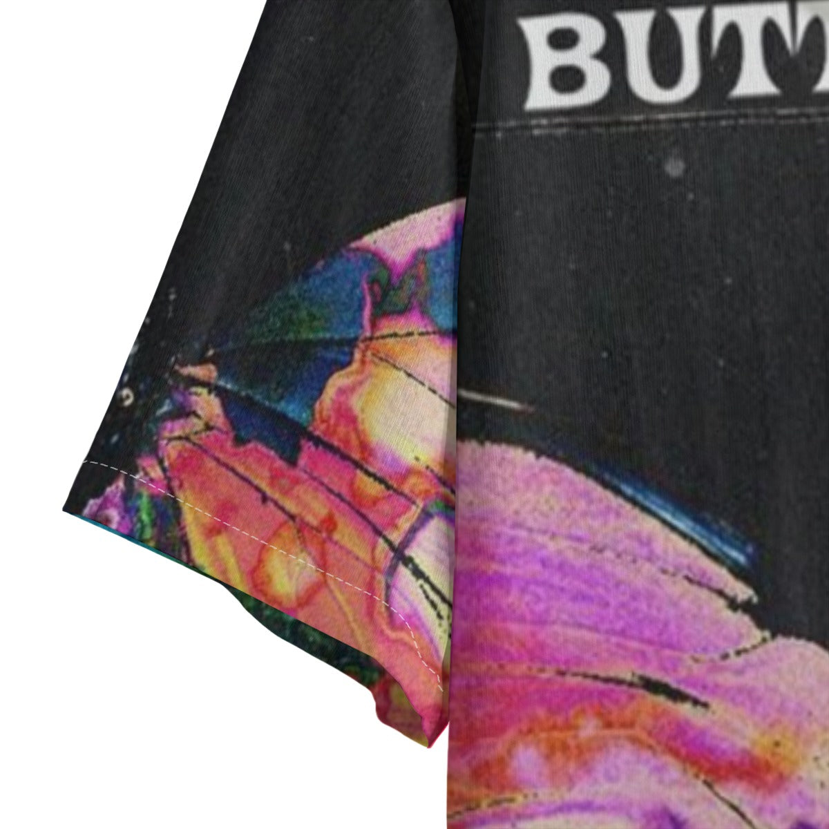 Butterfly Effect - Men's Textured Clubwear Shirt