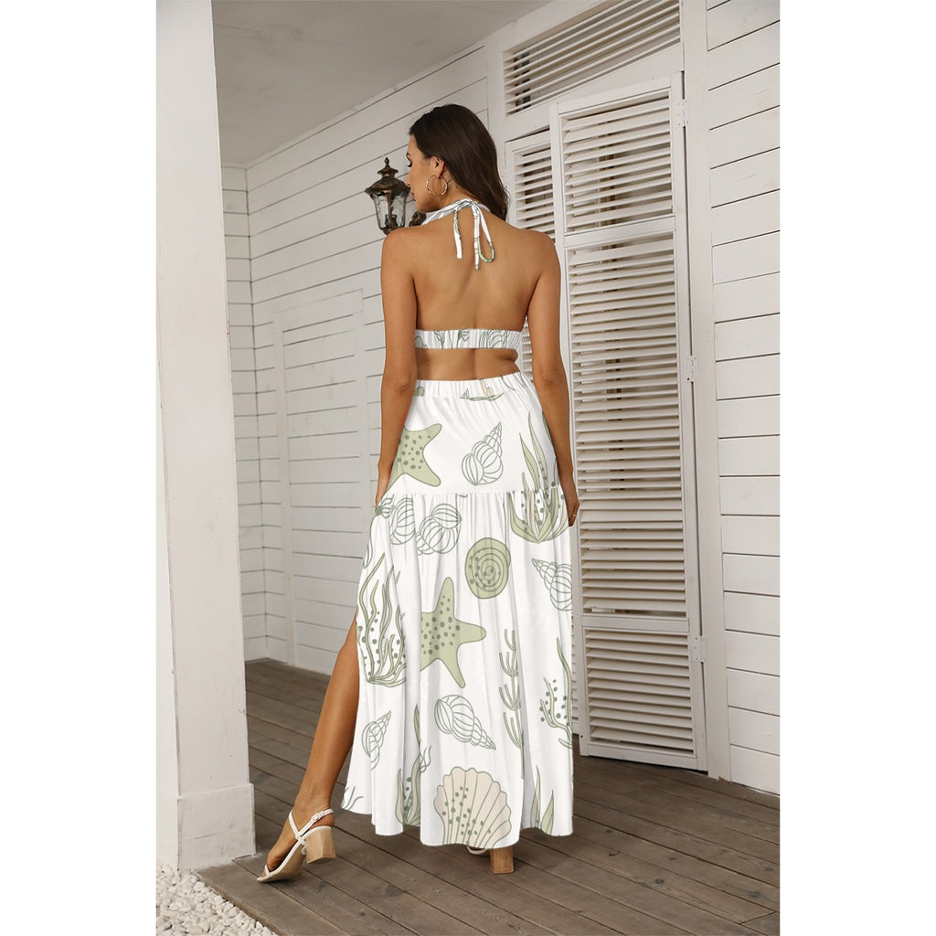 Reef Life - Women's Tie Back Wrap Dress