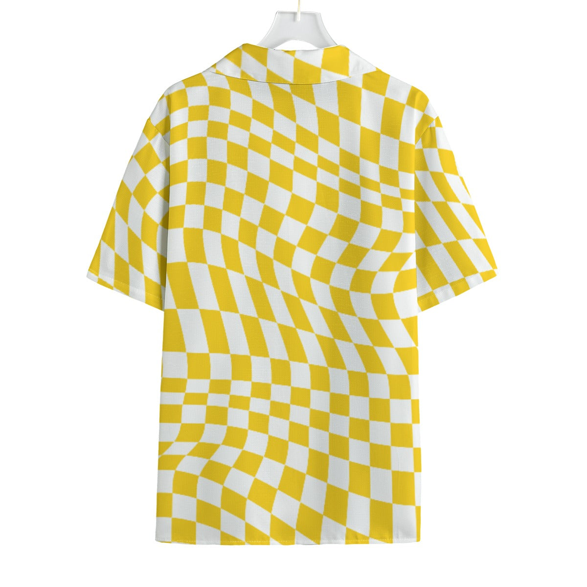 Sunshine Sway - Men's Faux Linen Hawaiian Shirt