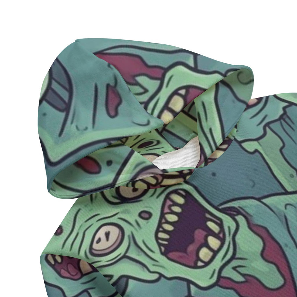 Zombie XVIII - Kid's Heavyweight Pullover Hoodie