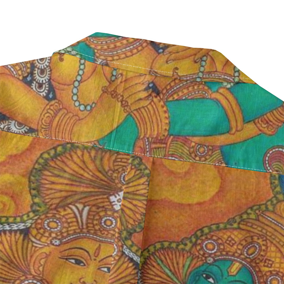 Radha Madhavam - Kerala Mural Print Shirt - 100% Cotton
