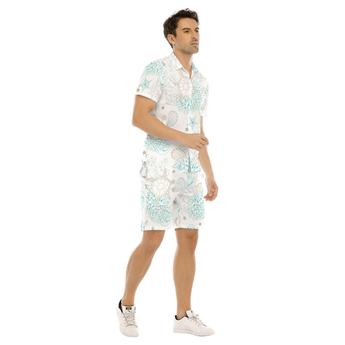 Deep-Sea Diving -Men's Short Sleeve Shirt Set