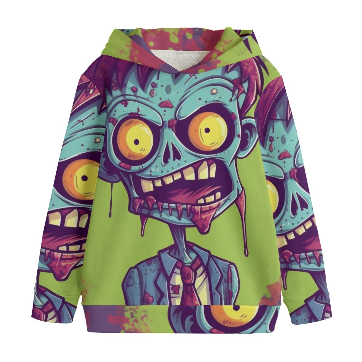 Zombie VII - Kid's Heavyweight Pullover Hoodie