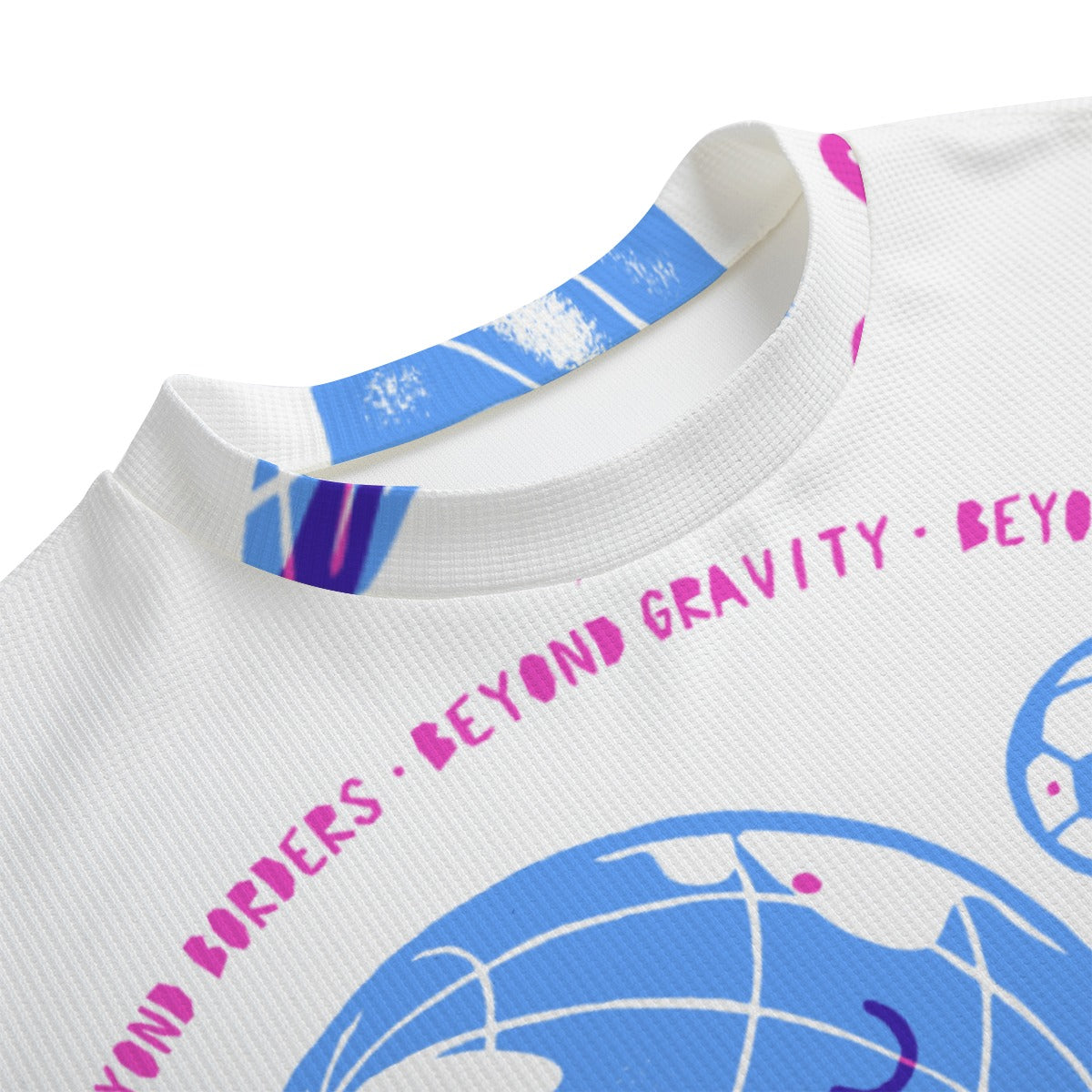 Neon Football - Unisex Drop-shoulder T-shirt