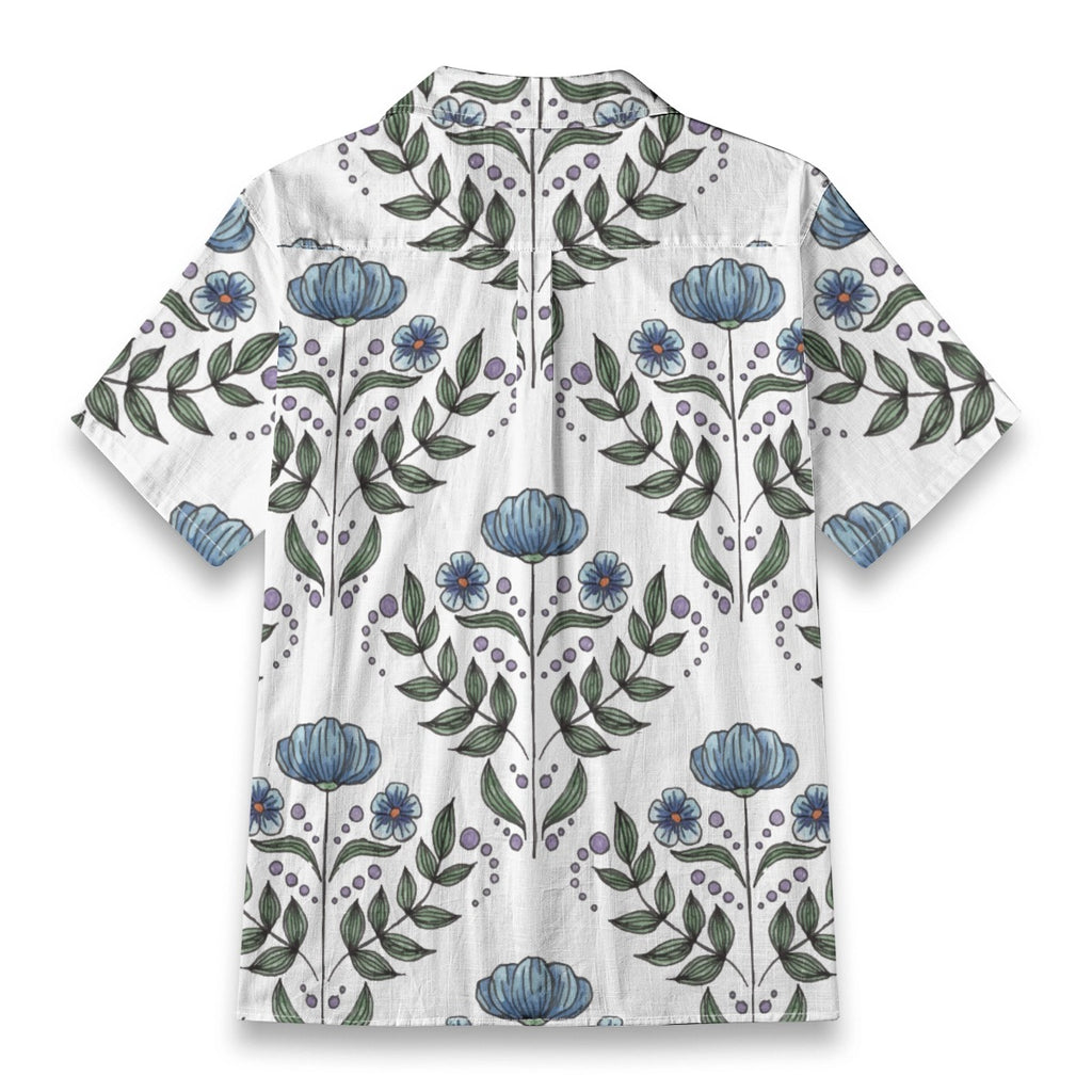 Retro Indian Print XVIII - Designer Shirt - 100% Cotton