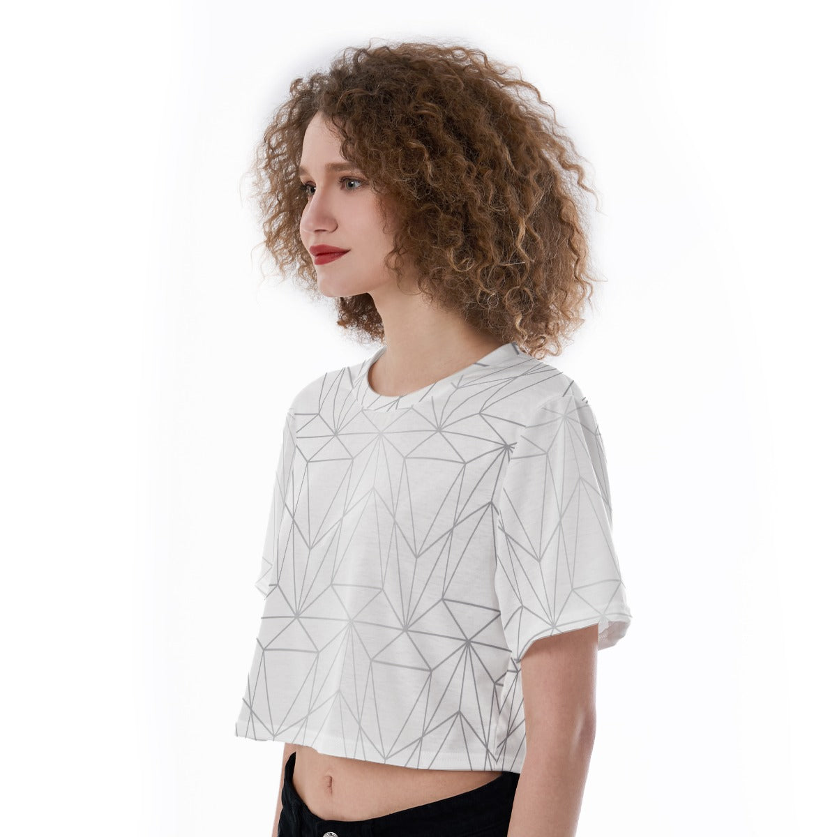 Vertex Mesh - Cropped T-Shirt