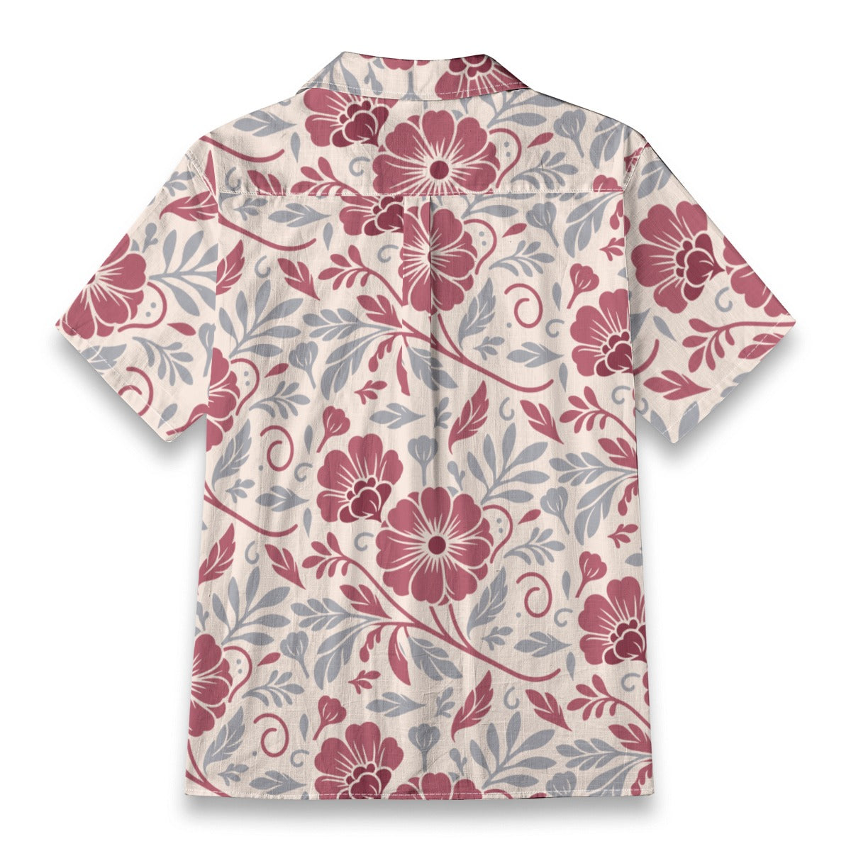 Retro Indian Print XVII - Designer Shirt - 100% Cotton