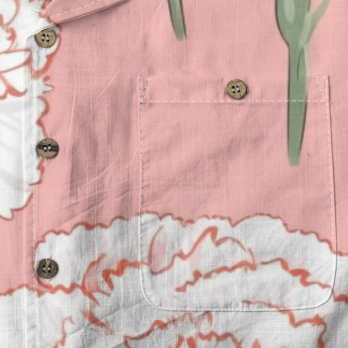 Cherry Blossom IV - Designer Shirt - 100% Cotton