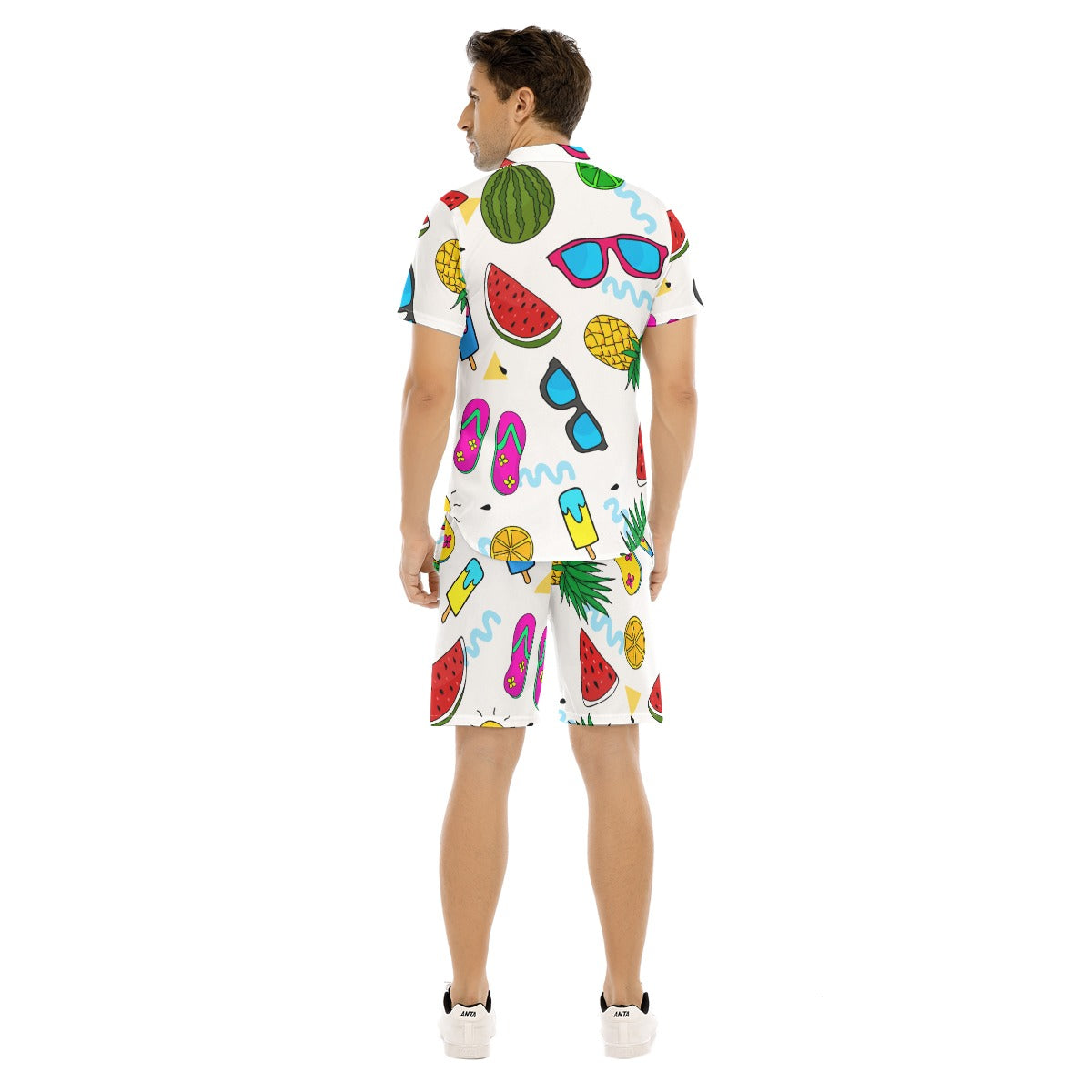 Beach -Pop - Men's Short Sleeve Shirt Set