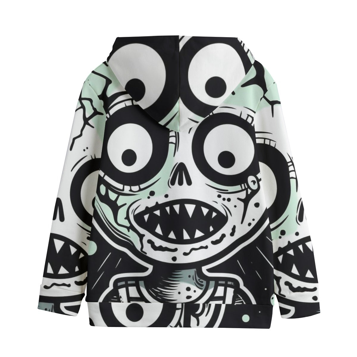 Skull V - Kid's Heavyweight Pullover Hoodie