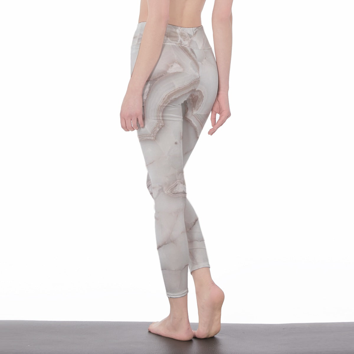 Women's High Waist Leggings | Side Stitch Closure