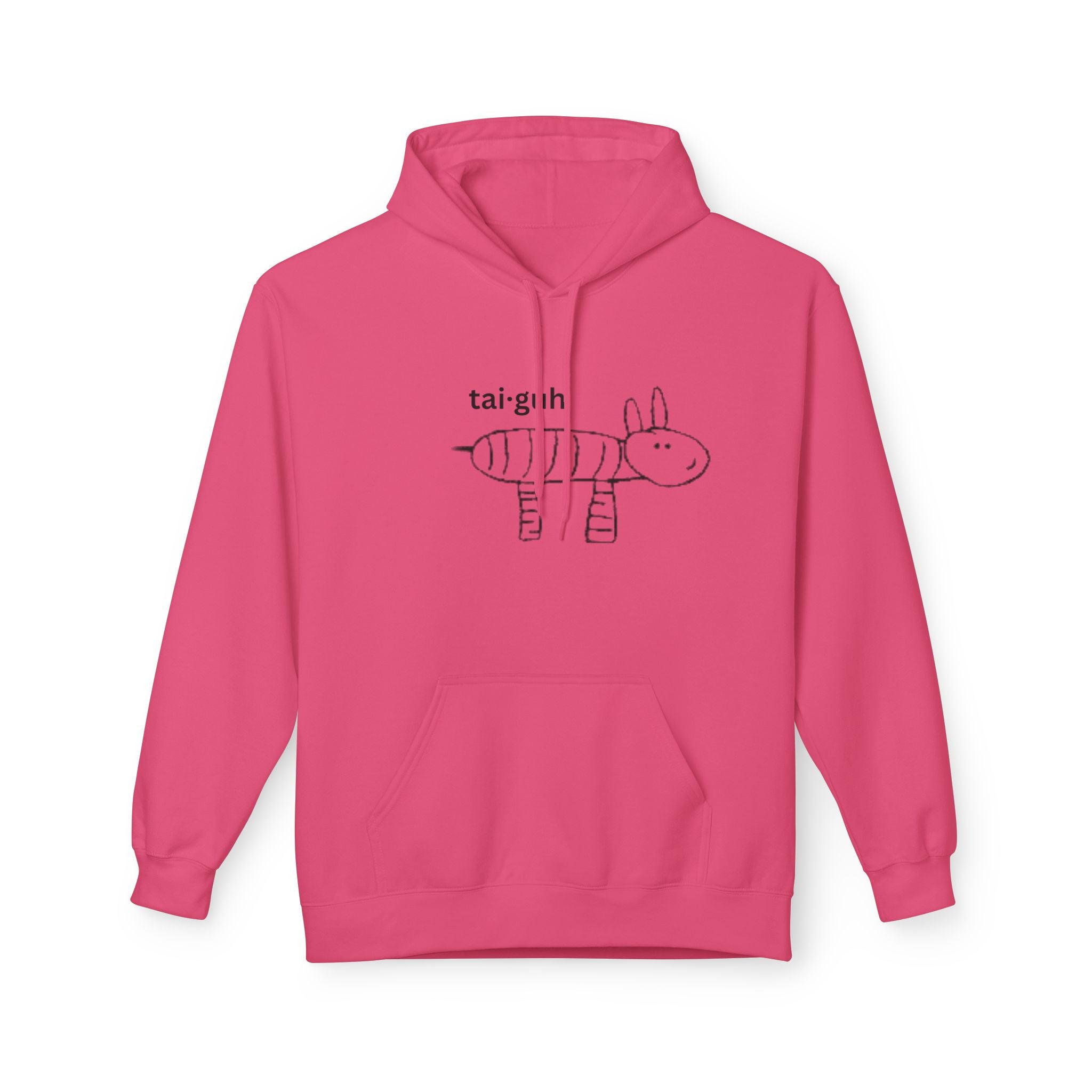 tai·guh – Embroidered Unisex Heavy Blend Fleece Hoodie
