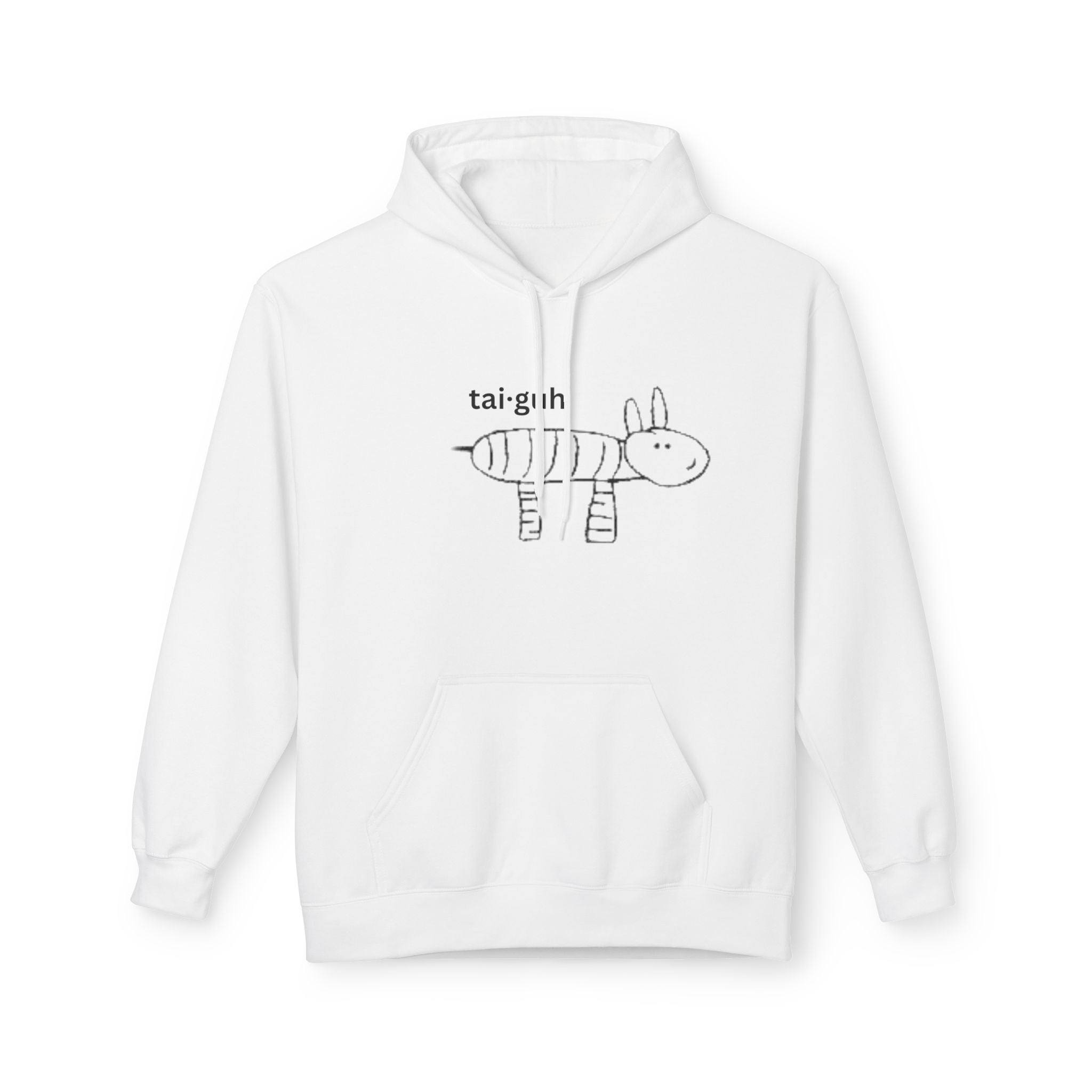tai·guh – Embroidered Unisex Heavy Blend Fleece Hoodie