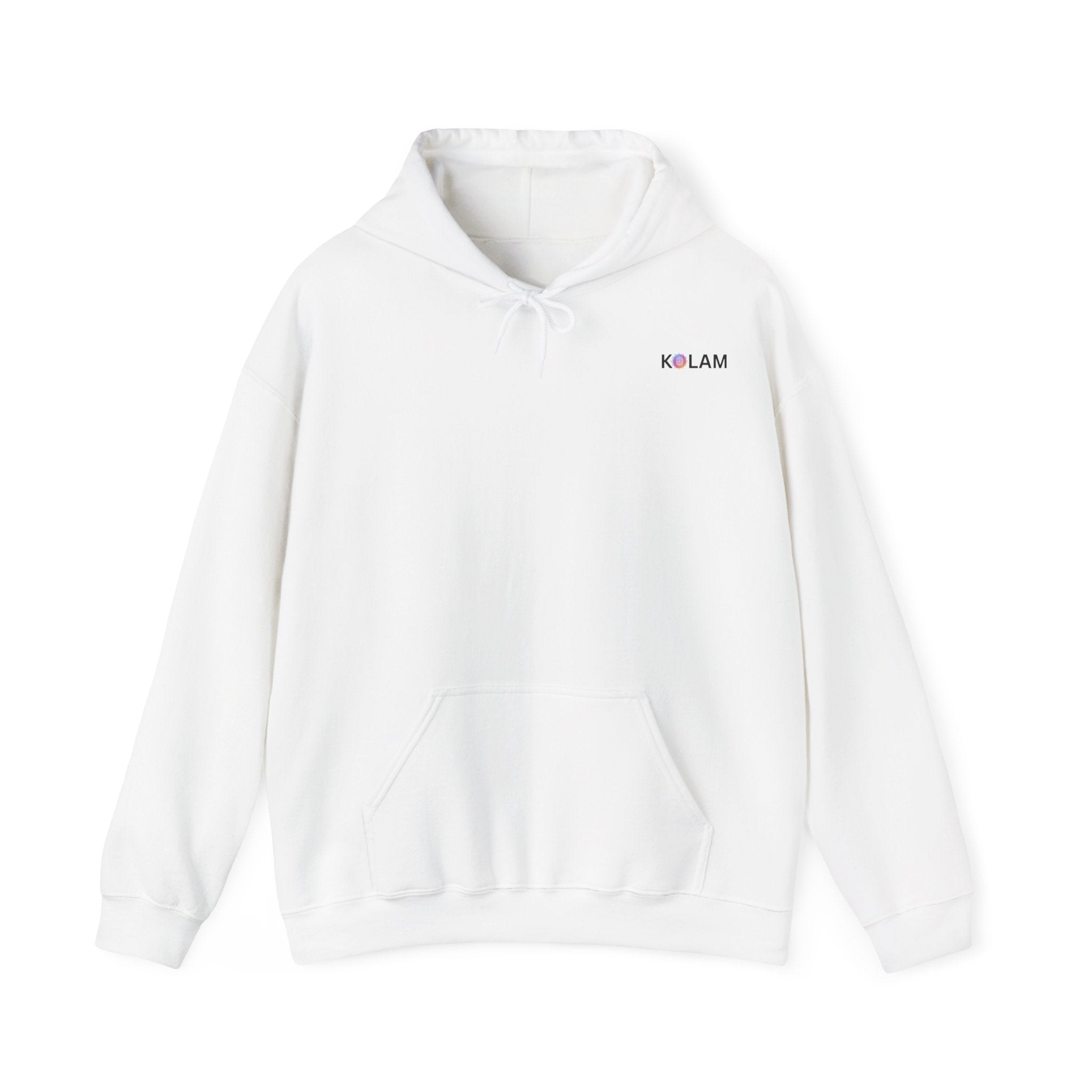 Adayalam - Artistic Kolam Design featuring Cultural Comfort - Unisex Hoodie