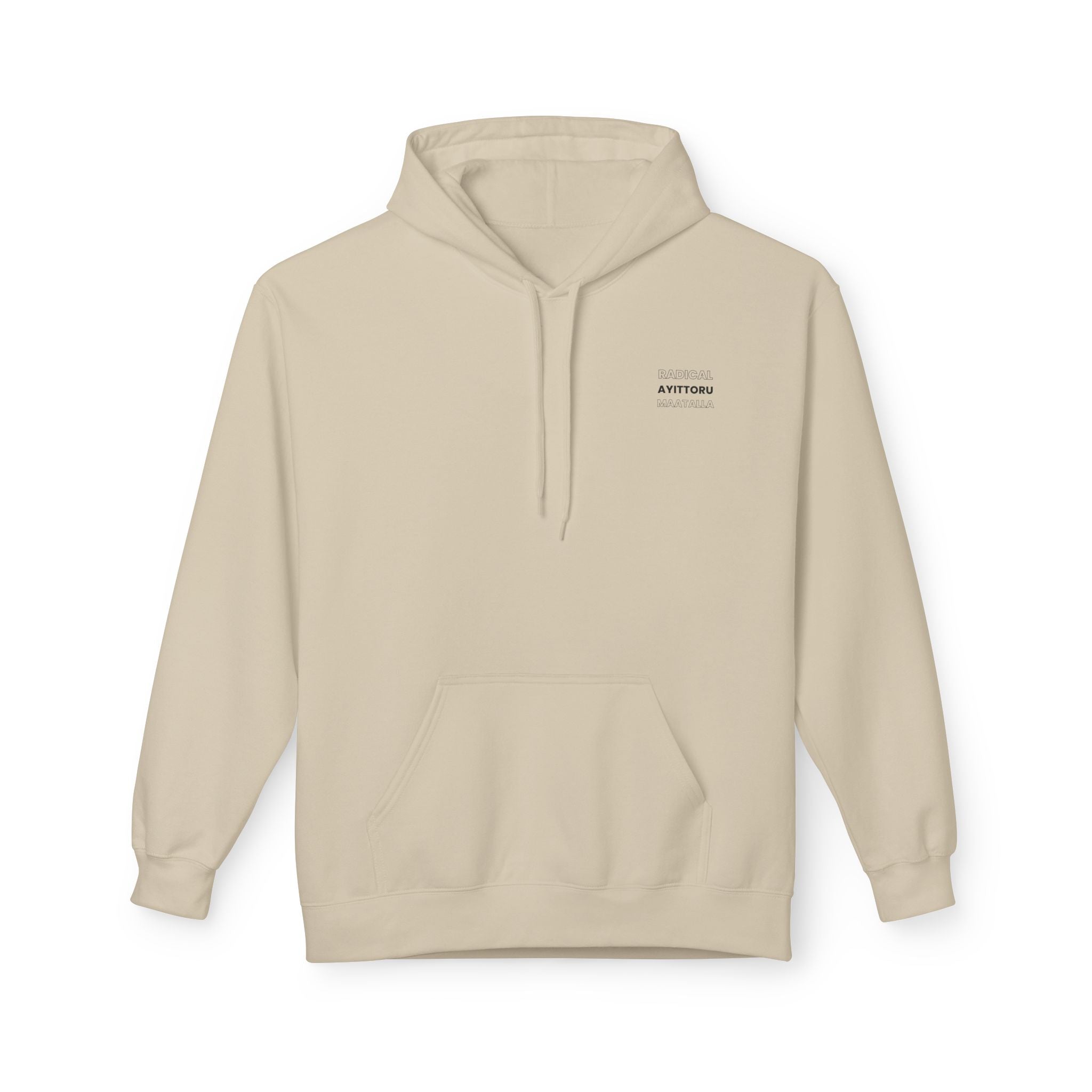 Radical Change ? -  Featuring South indian movie collection with Artistic Design- Unisex Fleece Hoodie