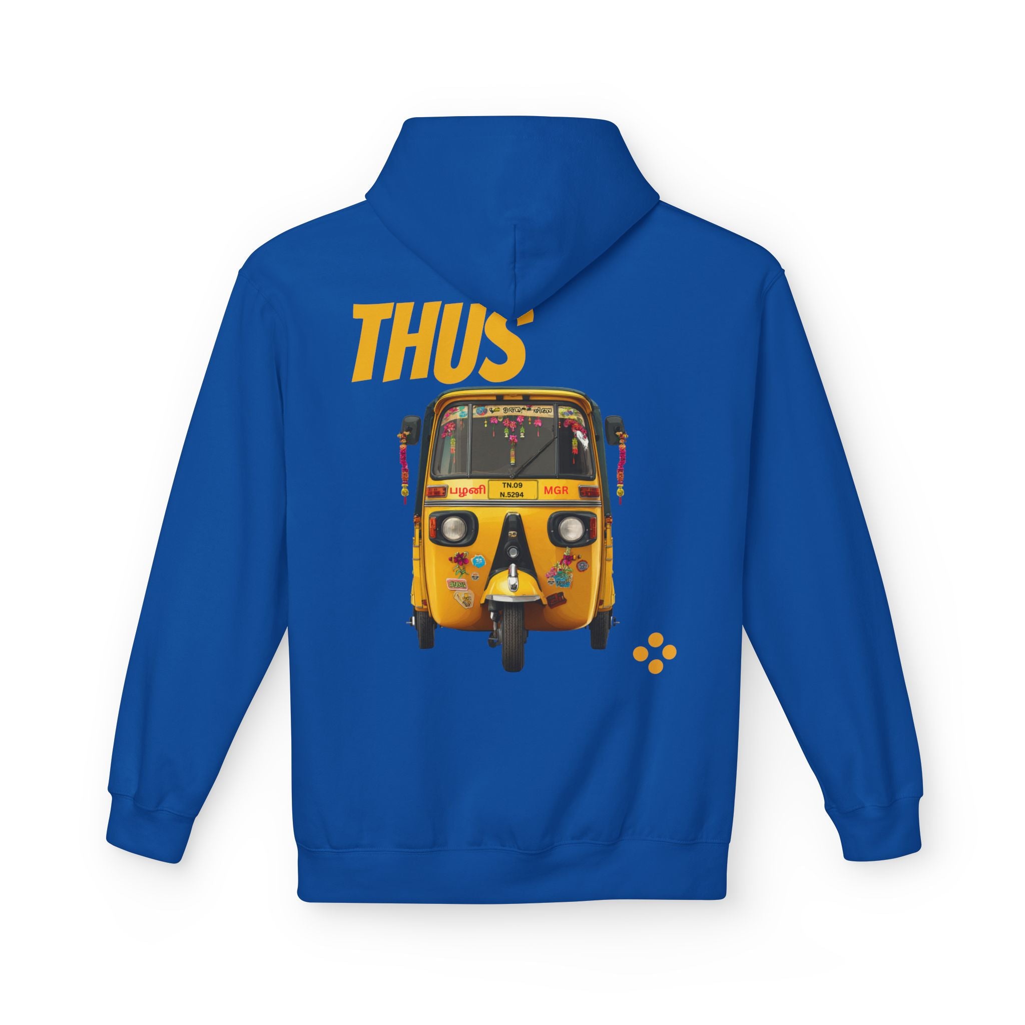 Auto Rickshaw Hustle – Unisex Midweight Softstyle Fleece Hoodie