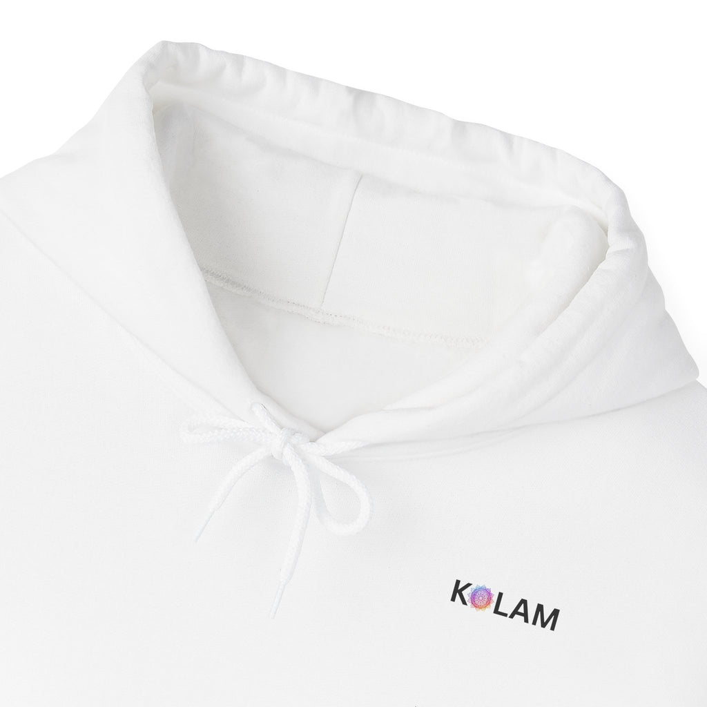 Adayalam - Artistic Kolam Design featuring Cultural Comfort - Unisex Hoodie