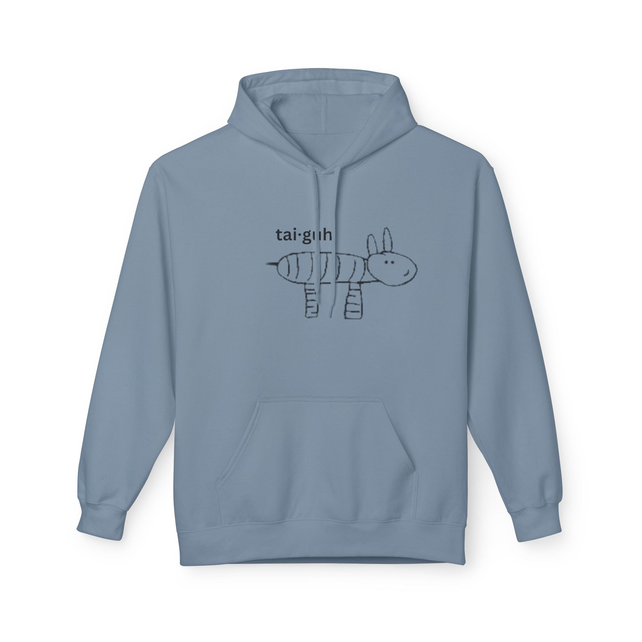 tai·guh – Embroidered Unisex Heavy Blend Fleece Hoodie
